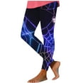 thumbnail image 6 of Abomasnow Leggings for Women Soft High Waisted Halloween Blood Print Legging Pants Casual Slim Fit Running Yoga Tights Trousers, 6 of 7