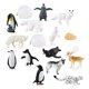 thumbnail image 2 of 16 Piezas de Animales Árticos Hugo Estatuilla de Animales, 2 of 9
