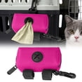 thumbnail image 2 of Pet Waste Bag Dispenser with Zippered, Dog Poop Bag Holder with Carabiner, Great Accessory for Walking, Running with Dog, 2 of 9