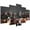 Gray, variant on Biuteawal Large 5 Piece New York City Canvas Wall Art Manhattan Skyline at Night Picture Prints Modern Home Office Wall Decoration Gallery Wrapped Ready to Hang