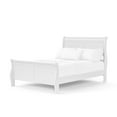 thumbnail image 4 of Furniture of America Toni Transitional Solid Wood Panel Twin Bed in White, 4 of 5
