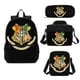 thumbnail image 2 of Conjunto de 4 unids/set de mochilas de Harry Potter, lonchera, estuches para lápices, Gryffindor Hogwarts, mochila escolar para estudiantes de magia, mochilas escolares para niños, 2 of 4