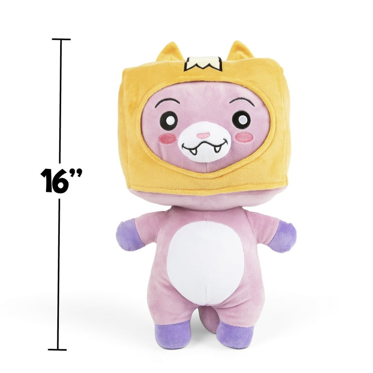 LankyBox Official Merch - Baby Foxy Plush Toy - Small Stuffed Plushies -  Foxy Small Lanky Box Toy for Kids Foxy and Boxy