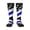 2 Black-1, variant on Womens America Thin Blue Line Flag Art Knee High Socks Comfy Thermal Boot Long Socks