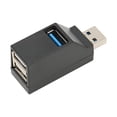 thumbnail image 4 of USB Hub Multiport Adapter, Heat Dissipation Design Wide Compatible 3 In 1 USB3.0 Hub  For Work, 4 of 8