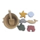 thumbnail image 1 of 8pcs Beach Toy Sand Box Summer Gift For Kids With Silicone Bucket Easy Packed, 1 of 5