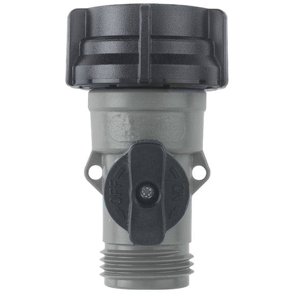 Gilmour 807004-1002 Shut-Off Valve, 1 -Port/Way, Nylon Body