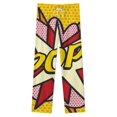 thumbnail image 4 of POP Comic Book Pop Art Cool Retro Trendy Winter Female Pants Flannel High Waist Women Pants Lady Warm Straight Leg Plush Trousers, 4 of 7