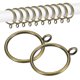 thumbnail image 1 of Uxcell 20-Pack Anillo de Cortina con Ojal 1.5 Pulgadas ID Se Ajusta a Varilla de Cortina de 1/2 Pulgada Anillos de Drapería de Metal Bronce, 1 of 7