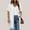 01 White, variant on Weiqiqre Womens Tops Open Front Lightweight Cardigan Long Sleeve Button Down Loose Solid Outwear Sping Cardigans