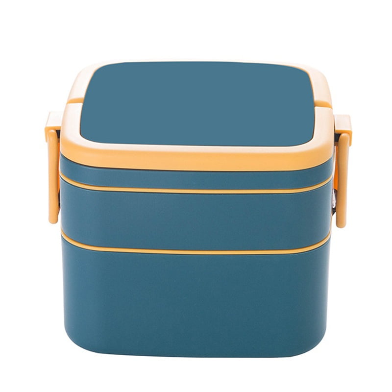 Bento Box Japanese Lunch Box, 2 Compartments Leakproof EcoFriendly