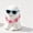 B, variant on Summerween Ghost Resin Figurine with Flamingo Float and Sunglasses - Cute Beach Vacation Tabletop Decor for Summer Halloween Party Shelf Gift