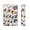Cartoon Cat Face with Big Eye, variant on Haosy 2 Pack Magnetic Golf Towel Absorbent Microfiber Waffle Pattern Carabiner Clip Golf Towel 16" x 24", Cute Happy Crabs