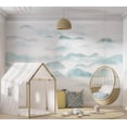 thumbnail image 4 of Abstract Wallpaper Wall Mural - Mountains in The Fog, 4 of 5