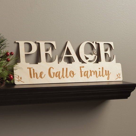Personalized Planet Holidays Wall Sign