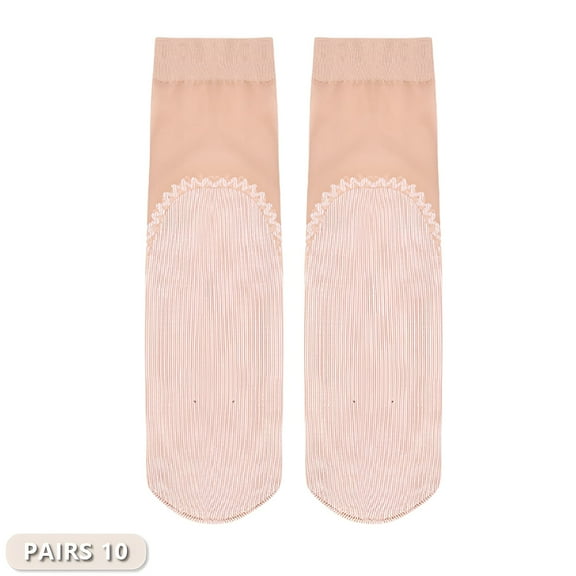 TELOLY 8Pairs Ankle Socks for Women,100%Cotton Womens No Show Socks Size 9-11,Womens Ankle Socks