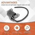 thumbnail image 4 of New Ignition Coil Fit For Kawasaki John Deere FB460V FC420V 21121-2008, 4 of 5