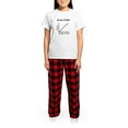 thumbnail image 4 of CafePress - Simple Math Crazy Number Of Cats Women's Light Paj - Women's Short Sleeve Print T-Shirt and Pants Light Cotton Pajama Set, 4 of 7