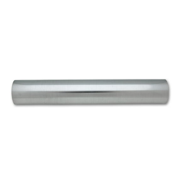 Vibrant Performance 2888 VIB2888 2.25IN O.D. ALUMINUM STRAIGHT TUBING, 18IN LONG - POLISHED
