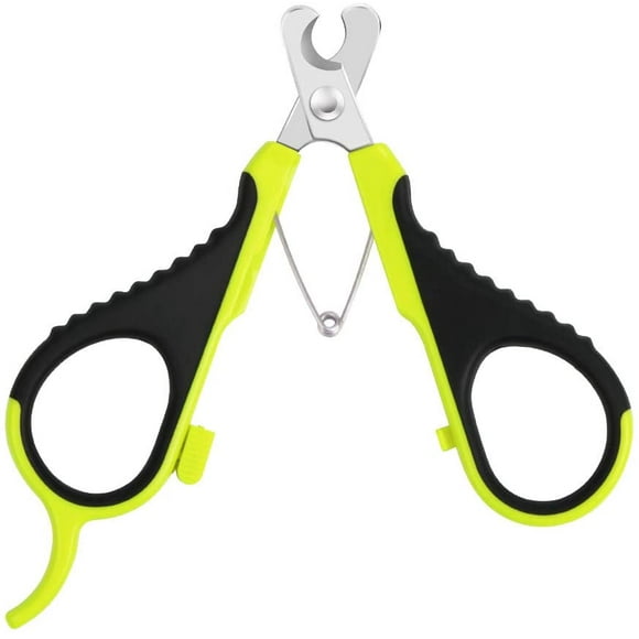 Ciseaux à Ongles Professionnels pour Chat Lapins et Petits Animaux tondeuses à Griffes de Chat Ciseaux Acier Inoxydable Courbe Ciseaux Coupe Ongles Chat