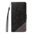 thumbnail image 2 of Designed for iPhone 16 Pro Case Wallet, Men Women Flip Folio Cover with PU Leather Stand Credit Card Holders Slots Wrist Strap Magnetic Clasp Phone Case for iPhone 16 Pro, Black, 2 of 9