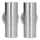 thumbnail image 4 of Aplique de pared para exteriores NikouMX 2 piezas GU10 Luces de pared de acero inoxidable, 4 of 8