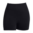 thumbnail image 5 of Women's High Waisted Yoga Shorts, Tummy Control Booty Lifting Workout Shorts, Compression Running Gym Shorts for Women, Athletic Fitness Shorts Black M, 5 of 9