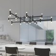 thumbnail image 5 of Sonneman 1791 Systema Staccato 28 Light 70" Wide Led Indoor Oversized Pendant - Silver, 5 of 5