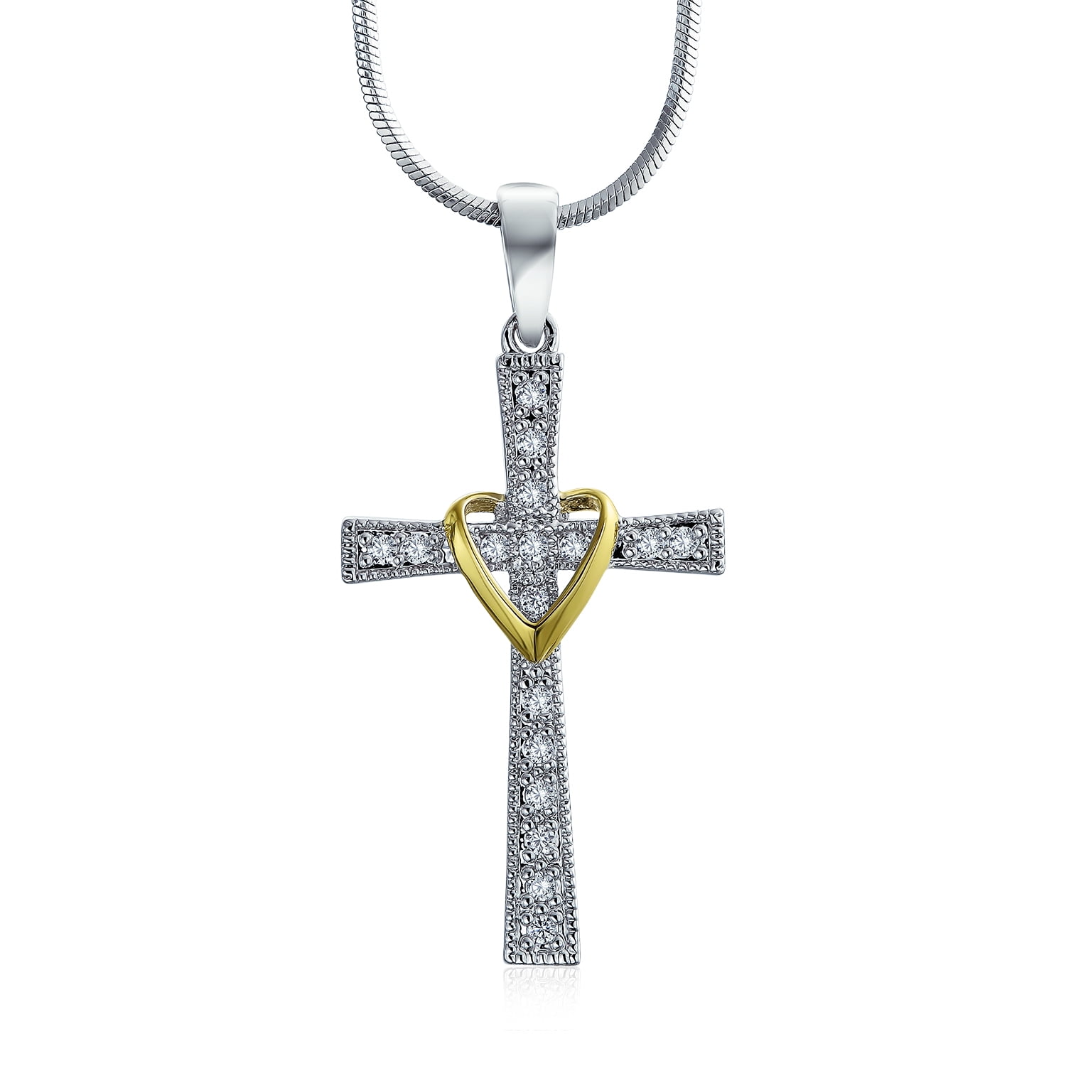 Cross And Infinity Necklace
