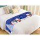thumbnail image 1 of Corredor de cama ABPHQTO Feliz Navidad Papá Noel y muñeco de nieve 50x240 cm, 1 of 2