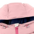 thumbnail image 5 of ATOGUTA Girls Puffer Jacket Quilted Puffer Jacket Warm Hooded Parka Snow Coats Size 1T-12 Pink, 5 of 6