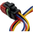 thumbnail image 2 of FYBTO 4 Pin Tyco Excavator Fuel Injector Plug Wiring Harness Oxygen Sensor Car Electronic Connector with Cable Compatible with 1337352-1 Connector-0625, 2 of 3