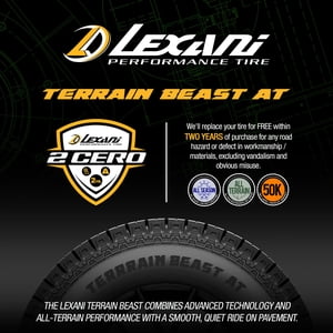 Lexani Terrain Beast AT All Terrain 275/60R20 119H XL Light Truck Tire Sansujyuku sansujyuku.com