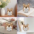 thumbnail image 3 of Equipaje para perros de peluche, divertido, positivo, inspirador, para una vida, 3 of 3