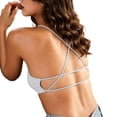 thumbnail image 5 of successthop Seamless Bras for Women Wireless Cotton Support Lift Up Bralette Spaghetti Straps Bra Backless Everyday Wear, 5 of 6