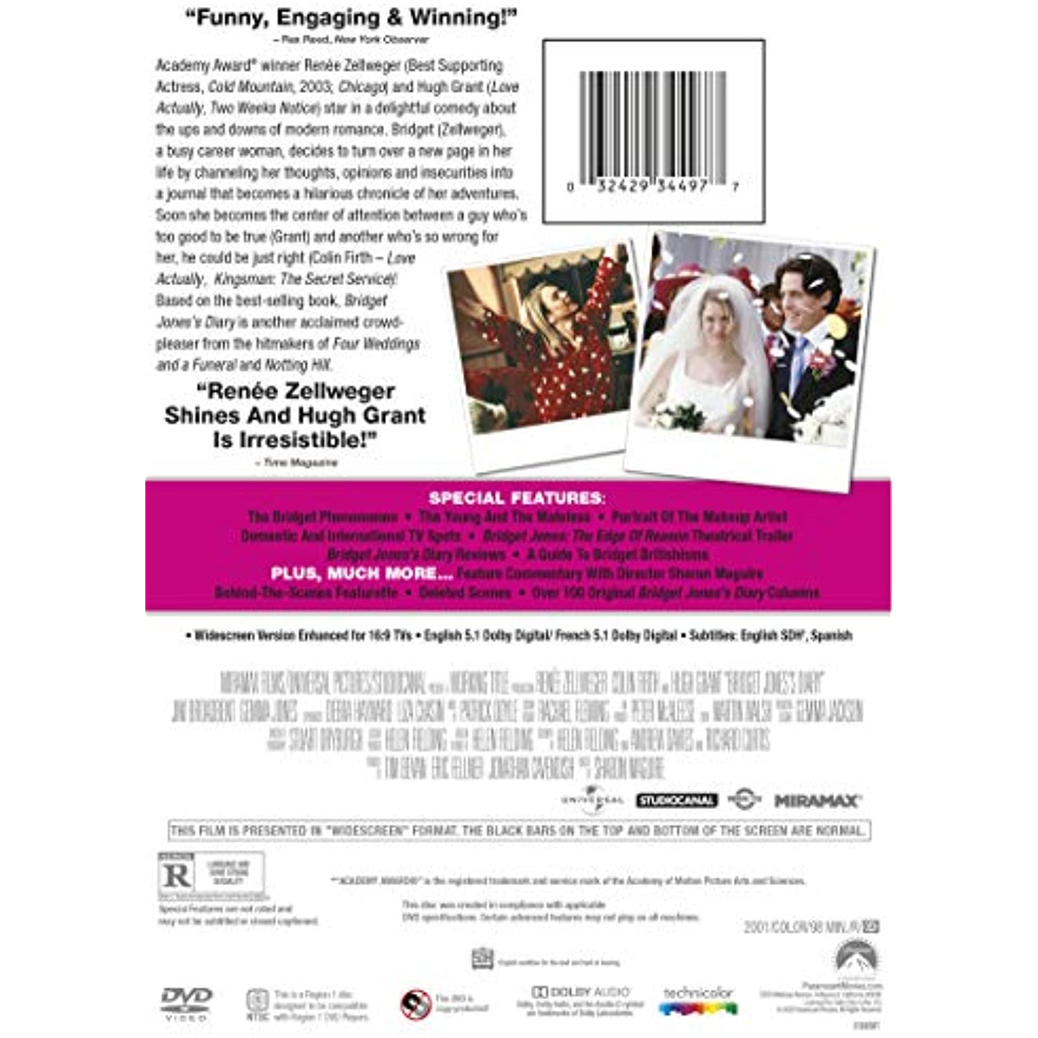 Bridget Jones's Diary (DVD) - image 2 of 2