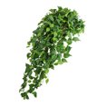thumbnail image 3 of 1 pieza de plantas de simulación para colgar en la pared, decoración de plantas, adorno de boda (verde), 3 of 6