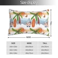 thumbnail image 2 of Rateoe Gnome and Surfing Pattern Decorative Pillow Case,Throw Pillow Covers,Plush Pillow Cover,Soft Pillow Case,Velvet Pillow Case-20"x30", 2 of 6