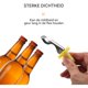 thumbnail image 3 of Tapones de palanca para botellas - 8 unidades - Tapones para botellas de cerveza y vino - Ideales para colecciones de vino - Sellos para botellas de vino, champán y vidrio, 3 of 7