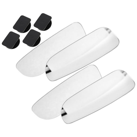 2 Pairs Car Side Mirror for Wide Angle View and Blind Spot Safety Assorted Color
