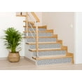 thumbnail image 4 of Mi Alma Abstract Gray White Tile Stickers - Removable Vinyl 4x4, 24 pcs, 4 of 11
