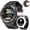 Black button & Black steel, variant on VOPOCO 3ATM Waterproof Smart Watch for Men with LED Flashlight 1.45'' HD Rugged Smartwatch with 530mAh Big Battery Compass Altitude Barometer SOS Alarm Activity Tracker for iOS Android