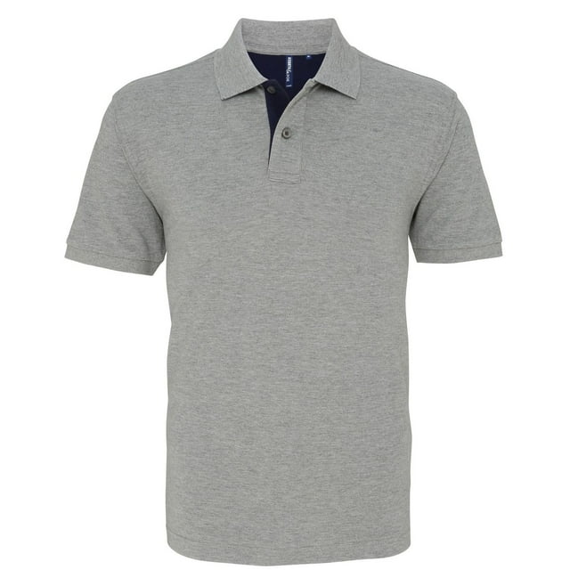 Asquith & Fox Polo Classique pour Hommes Coupe Contrastée