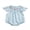 Sky Blue, variant on Suealasg Infant Girls Summer Romper 3M 6M 12M 18M Newborn Short Sleeve Stripes Print One Piece Bodysuit Casual Playsuit Clothes for Baby Girls