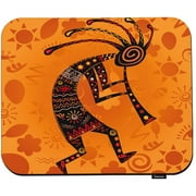 Swono Kokopelli Mouse Pads Ethnic African Deity of Fertility Mouse Pad for Laptop Funny Non-Slip Gaming Mouse Pad
