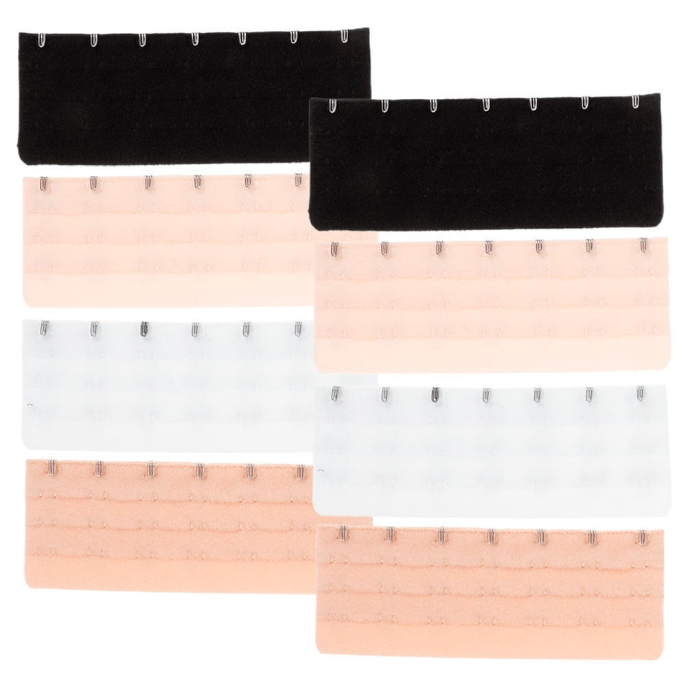 FOMIYES 8pcs Corset Back Extender Black Breastfeeding Support Women's Underwear Extenders
