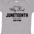 thumbnail image 4 of Inktastic My First Juneteenth June 19, 1865 Boys or Girls Baby Bodysuit, 4 of 5