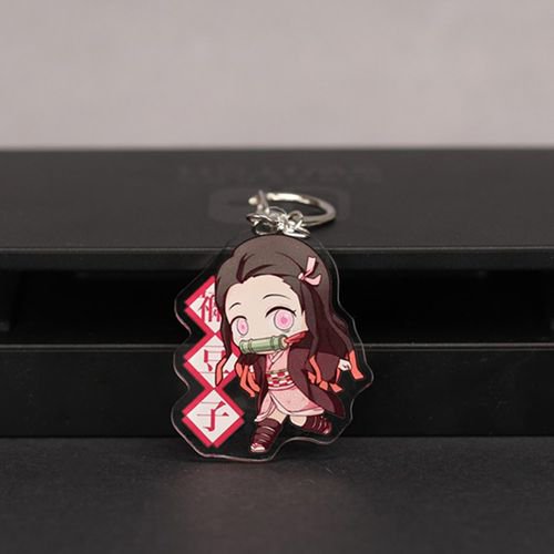 Michellem Michellem Cute Anime Ghost Blade Keychain Kamado Tanjirou Demon Killer Walmart Com Walmart Com