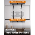 thumbnail image 3 of Soporte de barra de sonido La barra de sonido KAMIWI SoundBar se monta debajo o encima del televisor, 3 of 7