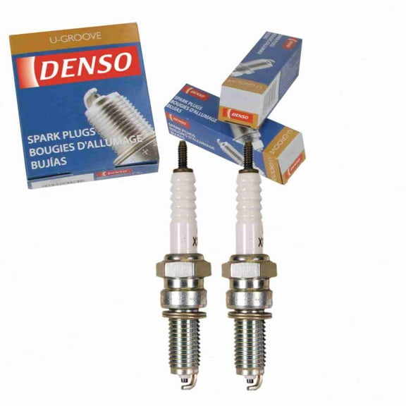 2 pc DENSO 4096 Standard U-Groove Spark Plugs for X24EPR-U9 Ignition Wire Secondary